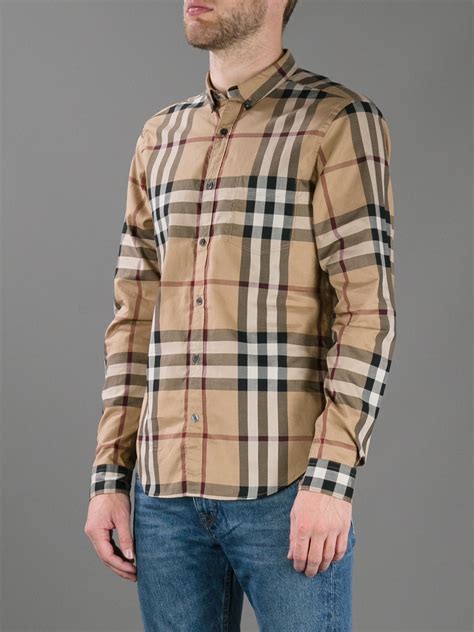 buy burberry men shirt|burberry shirts men authentic.